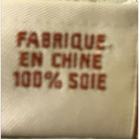 100% Silk Tommy Bahama Light Gray Greenish Striped Button-Up Shirt w Pocket M - Picture 4 of 7